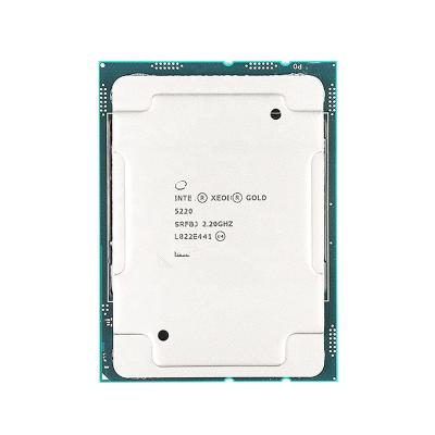 China Server Xeon Gold 5220 CPU High Performance CPU 2.2GHz 18 Cores 36 Cores 14nm LGA3647 125W Server for sale