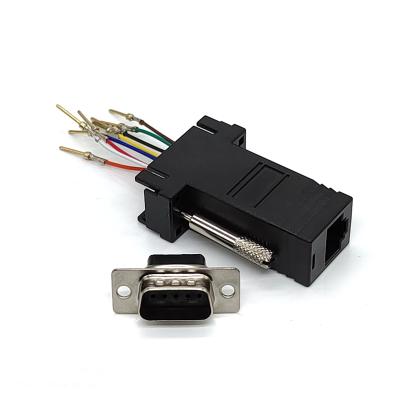 China audio & Hot Selling Application Factory Power Rj45 Visual To Db25 Male Adapter For Computer Computer DB9P Female Male Head 9 15 25 VGA Pengyuan for sale