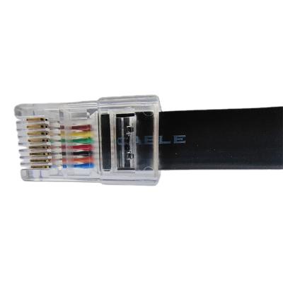 China High Quality Customized Material PVC Copper Male To Male Rj45 8p8c Intercom Telephone Cable for sale