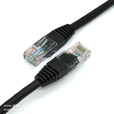 China RJ45 Telephone Connection Ethernet Internet CAT5e Network PATCH Lead Cable for sale