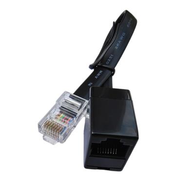 China Networking customized ABS male to female 8 pin rj45 rj11 connector adapter for sale