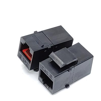 China Telecom Customized Color Application Cat6a Cat6 Cat5e Rj45 Network Module Ethernet Integrated Coupler for sale