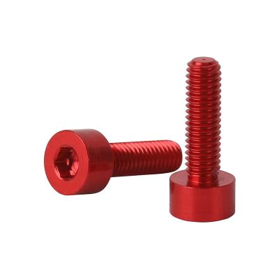 China M3M4M5M6 DIN912 Aluminum Pan Socket Cap Head Machine Screws for sale