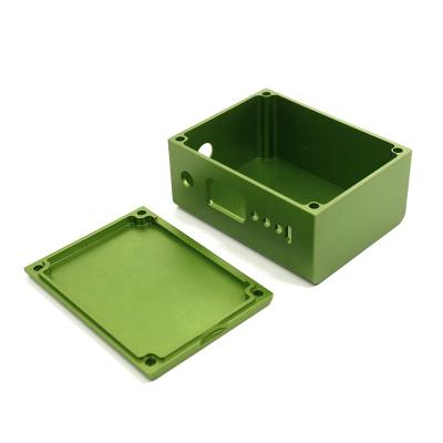 China OEM Aluminum Custom Milling Precise CNC Machining Anodized Aluminum Box Enclosure Case for sale