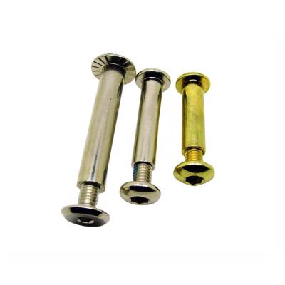 China Prime Binding Boot Stainless Steel Boot Post Chicago Screws For Skateboard for sale