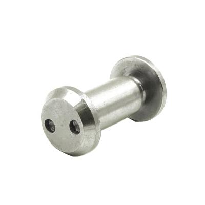 China Truss Stainless Steel Flat Recessed Head Chicago Screws Posts 1/2 Inch Binding Screw for sale