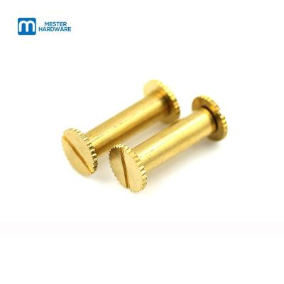 China Brass Truss M3 M4 M5 Nickel Album Menu Picture Account Mail Chicago Binding Screw for sale