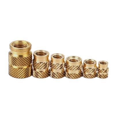 China Durable M4 M6 M8 In Stock Knurled Cast In Blind-End Threaded Insert Nuts for sale