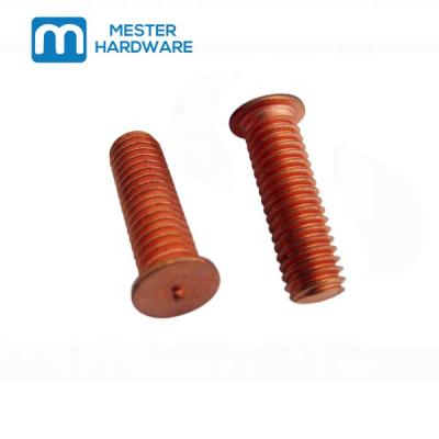 China ISO13918 Boot Capacitor Discharge External Wire Steel-Copper Clad Weld Stud for sale