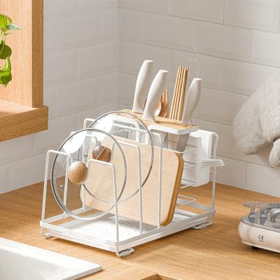 China Modern Choice Fun Kitchen High Quality Dish Drying Rack Multifunctional Stainless Steel Dish Storage Rack for sale