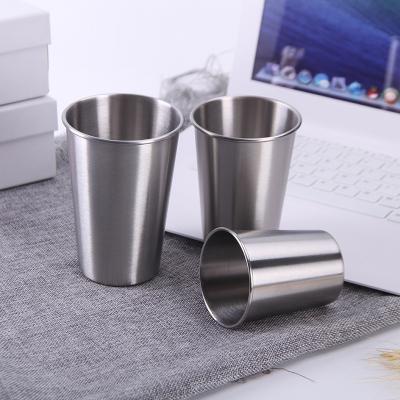 China Well Selected Fun Wholesale High Grade Bar Stackable 304 Stainless Steel Tumbler Stackable 304 Stainless Steel Pint Mug for sale