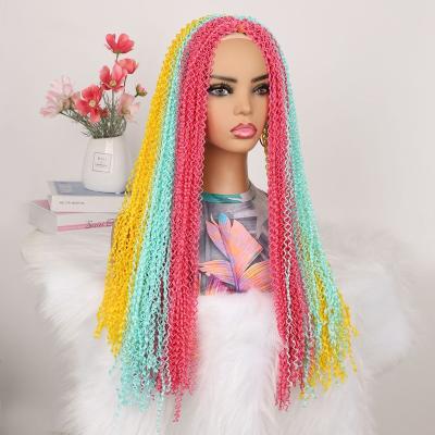 China I-trick Zizi Colorful Three Stranded Dirty hair braids for lady for sale