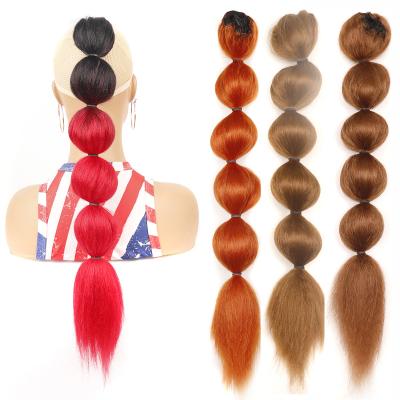 China Body Wave Lantern Braid Wig Ponytail and Shaping Synthetic Ponytails for Woman for sale