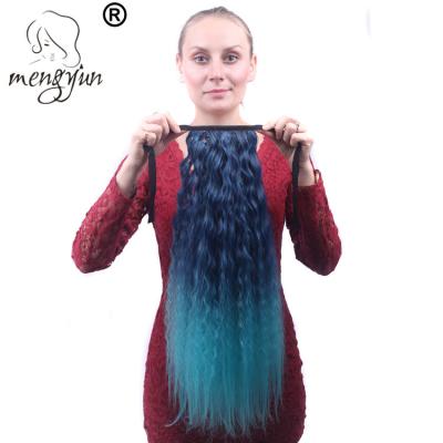 China Mengyun Long Natural Wave/Water Wave/Wet Wavy Hair 22