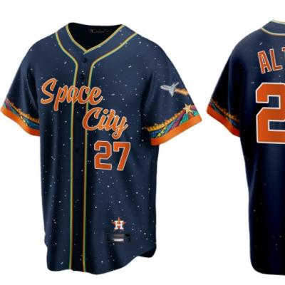 China Best Quality China Houston Stitched Baseball Jerseys Custom Cheap Astro 27 Jose Altuve 2 Bregman New Style Antibacterial Wholesale 2021 for sale