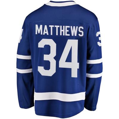 China Shirts & Custom Tops Ice Hockey Jersey Toronto City Quilted Sports Embroidery Mens Royal Maple Leaf Wear #34 Auston Matthews 91 Tavares 19 PS for sale