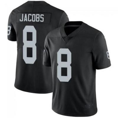 China New Americans Stitched 2022 Football Jersey Las Vegas Rogue #8 Antibacterial Josh Jacobs Vapor Limited Jersey for sale