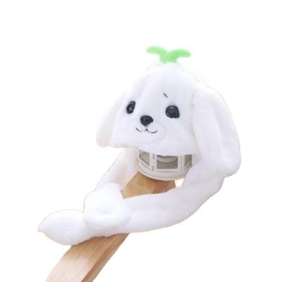 China Party / Home Upgrade Quality Plush Animal Hat With Movable Ears for sale