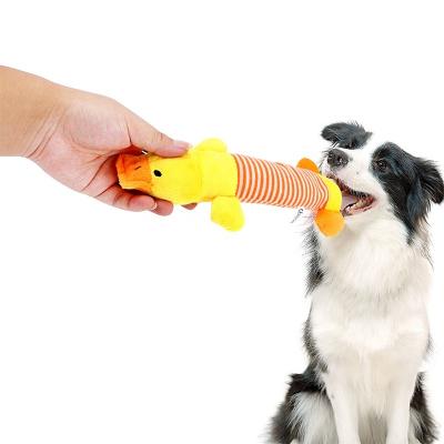 China Durable Toys Squeaky Cats And Dogs Plush Funny Durable Animals Custom Pet Toys for sale