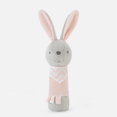 China Animal Type Amazon Hot Selling Fashionable And Cute Plush Toy Rattle For Babies for sale