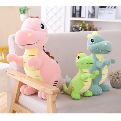 China New Color Doll Sleeping Doll Pillow Big Dinosaur Plush Doll Sleeping Doll for sale