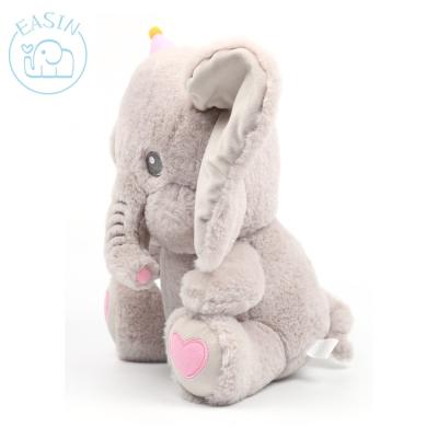 China Cute Baby Plush Toy Stuffed Animals Small Dull Elephant Toy for sale