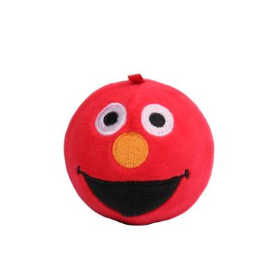 China Baby Toy Ball Stuffed Toy Lovely Emotion Face Round Plush Relaxation for sale