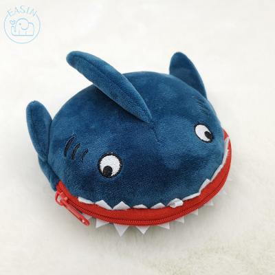 China Custom Funny Fashion Wholesale Animals Plush Coin Purse Wallet for sale