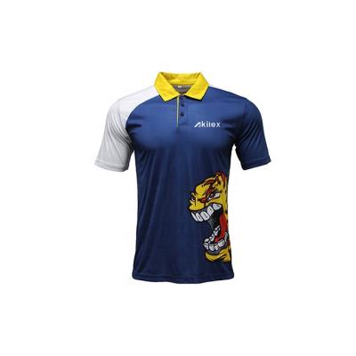 China Custom Dry Fit Mens Sports Apparel 100% Anti-wrinkle Polyester Polo Shirts for sale