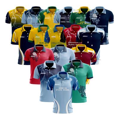 China Akilex Wholesale Cheap Polo Shirts High Quality Custom Made Breathable Mesh Polo Shirts For Sportswear for sale