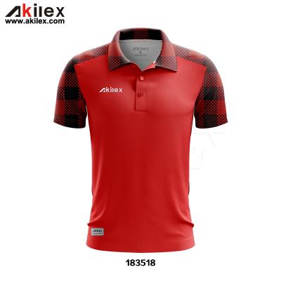 China Shirts & Tops OEM style wholesale hot sport polo by custom cut&sew or full sublimation polo shirts sports polo for sale