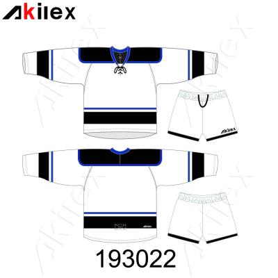 China Shirts & Tops New Design OEM MOQ Hockey Flexible Jersey Wholesale Best Quality Custom Jersey Sportswear for sale