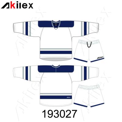 China Shirts & Tops New Design OEM MOQ Hockey Flexible Jersey Wholesale Best Quality Custom Jersey Sportswear for sale