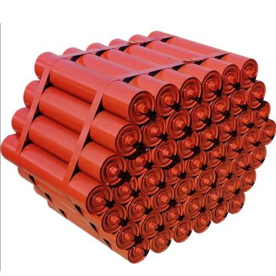 China High Quality Custom Mining Industry Material Handling Equipment Parts Carrier Roller Conveyor Rollers for sale