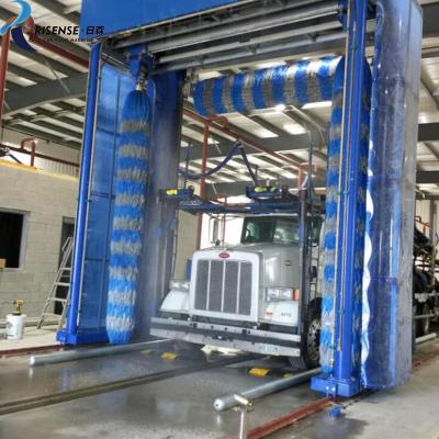 China Hot Dip Galvanized Popular Risense CB-730 Full Automatic High Pressure Automatic Truck Wash/Frame Risense Bus and Truck Wash Machine for sale