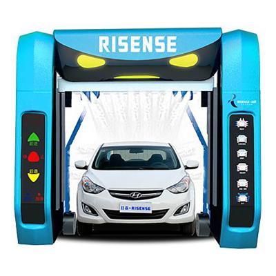 China New design China-chic new touch free arm car wash system double automatically with tire washing machine and chassis washing system for sale