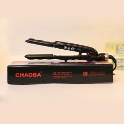 China CHAOBA Safety Hot Selling Product Professional Hair Salon Customized Hair Straightener and Curler Hair Flat Iron for sale