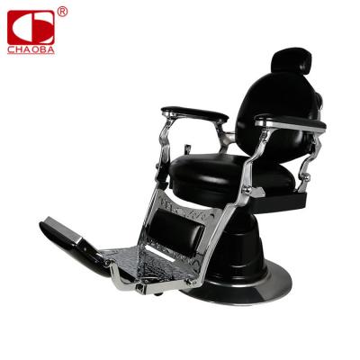 China Traditional Wholesale Luxury High Quality Hairdresser Salon Furniture Beauty Leather Styling Barber Chair For Haircut for sale