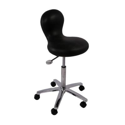 China Modern Professional Custom Commerical Adjustable Barber Stool Leather Stylist Salon Styling Chair For Hairdresser for sale