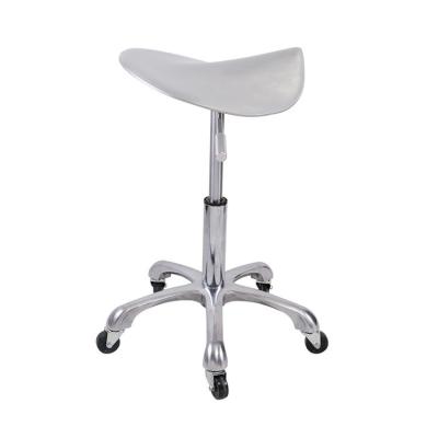 China Wholesale Modern Design Luxury CHAOBA Beauty Barber Saddle Stool Custom Ribbon Styling Chair For Barber Shop for sale