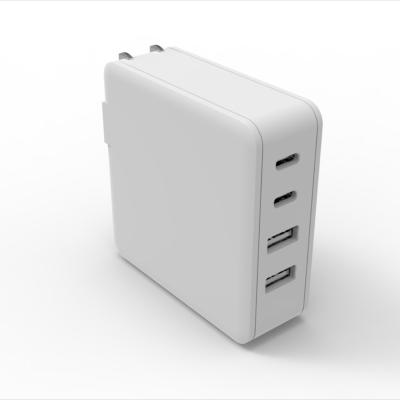 China Mobile phone PD100W, 2*USB A and 2*Type C fastest charger, for notebook, for ipad for sale