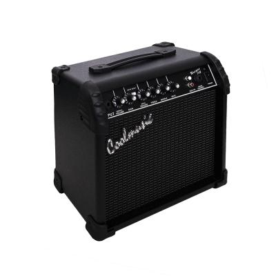 China cheap 3-band EQ 15watts beginner amplifier price in India Electric Guitar Mini Amplifier for sale