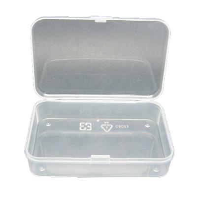 China CSC03 Clear PP Plastic Dental Floss Container PP Box for sale