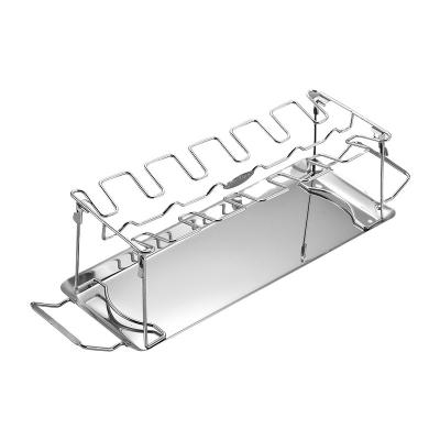 China Large Capacity Easily Cleaned Grill, Smokeless Roast Chicken Leg Rack, Gas Carbon Folding Home Automatic Smokeless Roast Chicken Leg Rack for sale