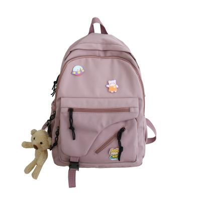 China 2021 New Fashion Korean Casual Cool Outdoor Art Travel College Large Capacity Backpack for sale