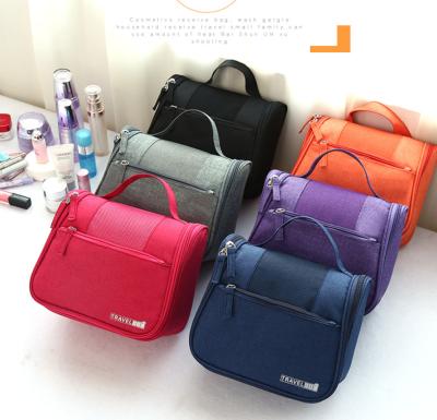 China 2021 New Fashion Travel Portable Toiletry Bag Men's Cosmetic Bag Hanging Cationic Waterproof Storage Bag for sale