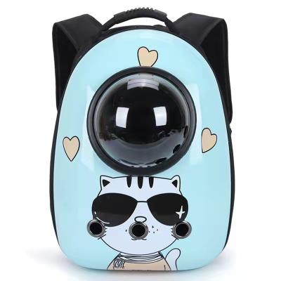 China 2021 Breathable New Pet Space Bag Cat Take Out Bag Pet Cat Backpack Breathable Dog Carrier Bag for sale