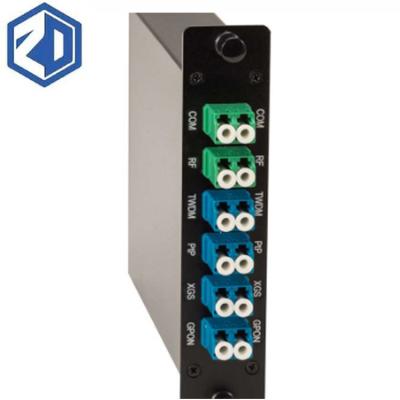 China DWDM Network 4 Channels Lgx 100ghz Transsmission Band Plus Or Minus 0.11nm Dwdm Oadm Module Add Drop Multiplexer East Or West Simplex Ports for sale