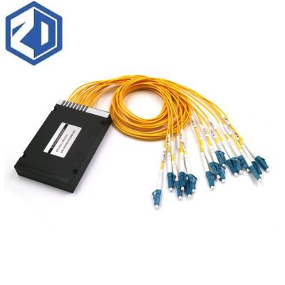 China 16Channel Mux-demux Bidi 16 Wavelength Mux Demux 1310-1610nm Cwdm FTTH FTTB FTTC High Reliability ABS Module Box 4, 8 for sale