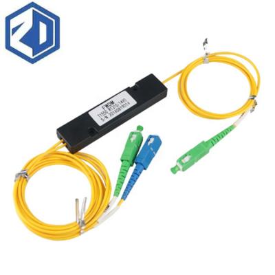 China Box Type FTTH FTTX Network FTTH Pon Stable 2 Channel 90*20*10 mm Fwdm for sale